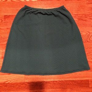 Pixley- Mylo chevron print swing skirt